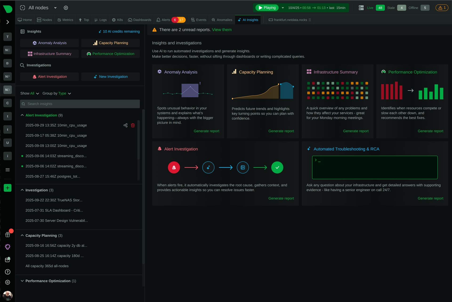 Troubleshoot With AI Assistance