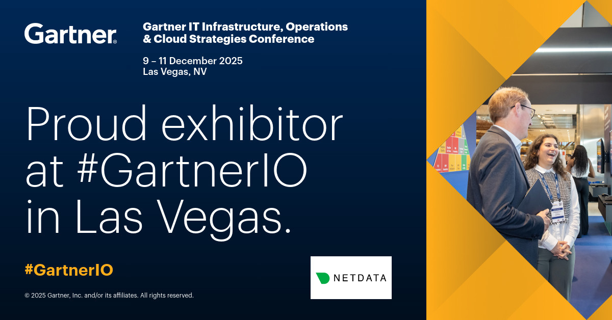 Netdata at Gartner IOCS 2025