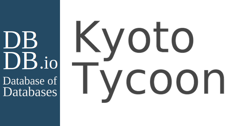 Kyototycoon